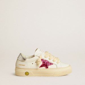 GOLDEN GOOSE - May White & Fushia