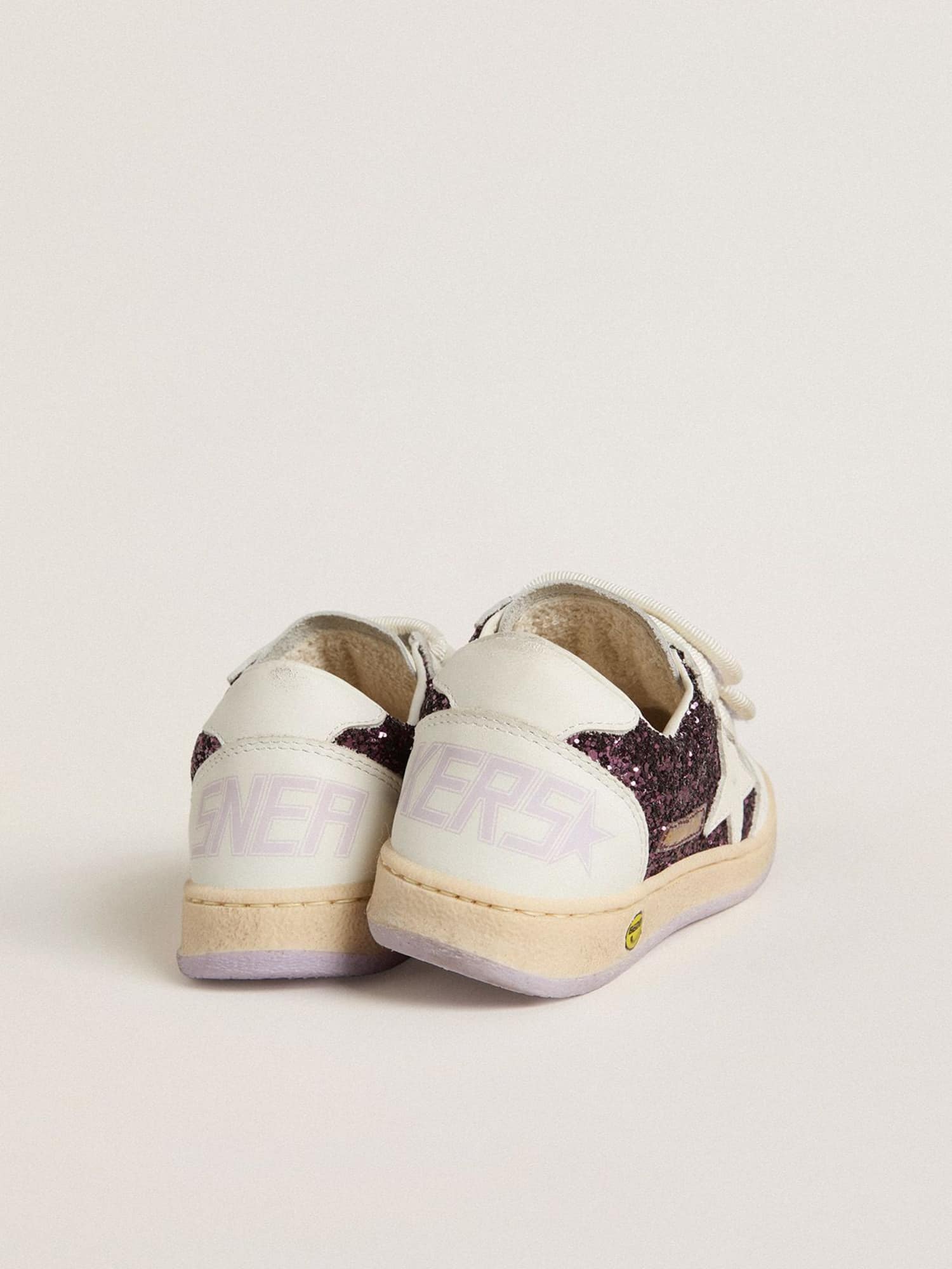 GOLDEN GOOSE - Ball Star Glitter Purple – Image 5