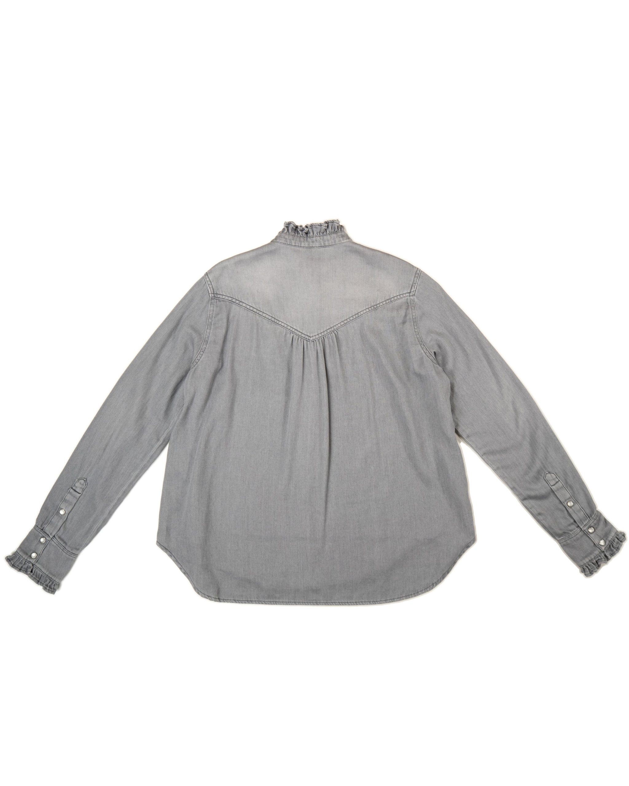 ACQUAVERDE - CHEMISE GABY GRIS – Image 4