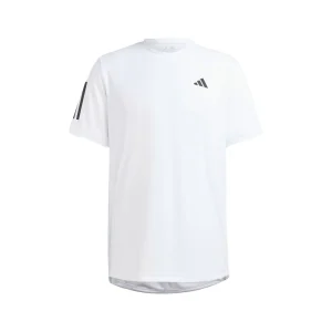 Adidas Club 3-Stripes Tennis Tee (Homme) - Blanc