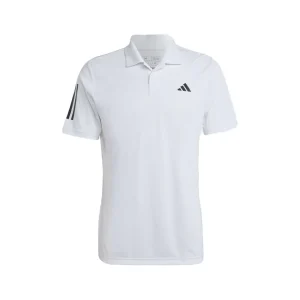 Polo de tennis Adidas Club 3-Stripes (Homme) - Blanc