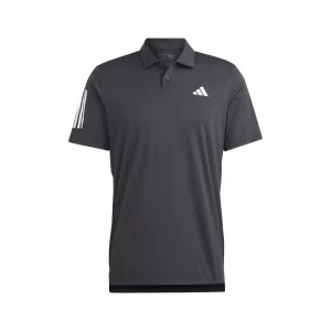 Polo de tennis Adidas Club 3-Stripes (Homme) - Noir