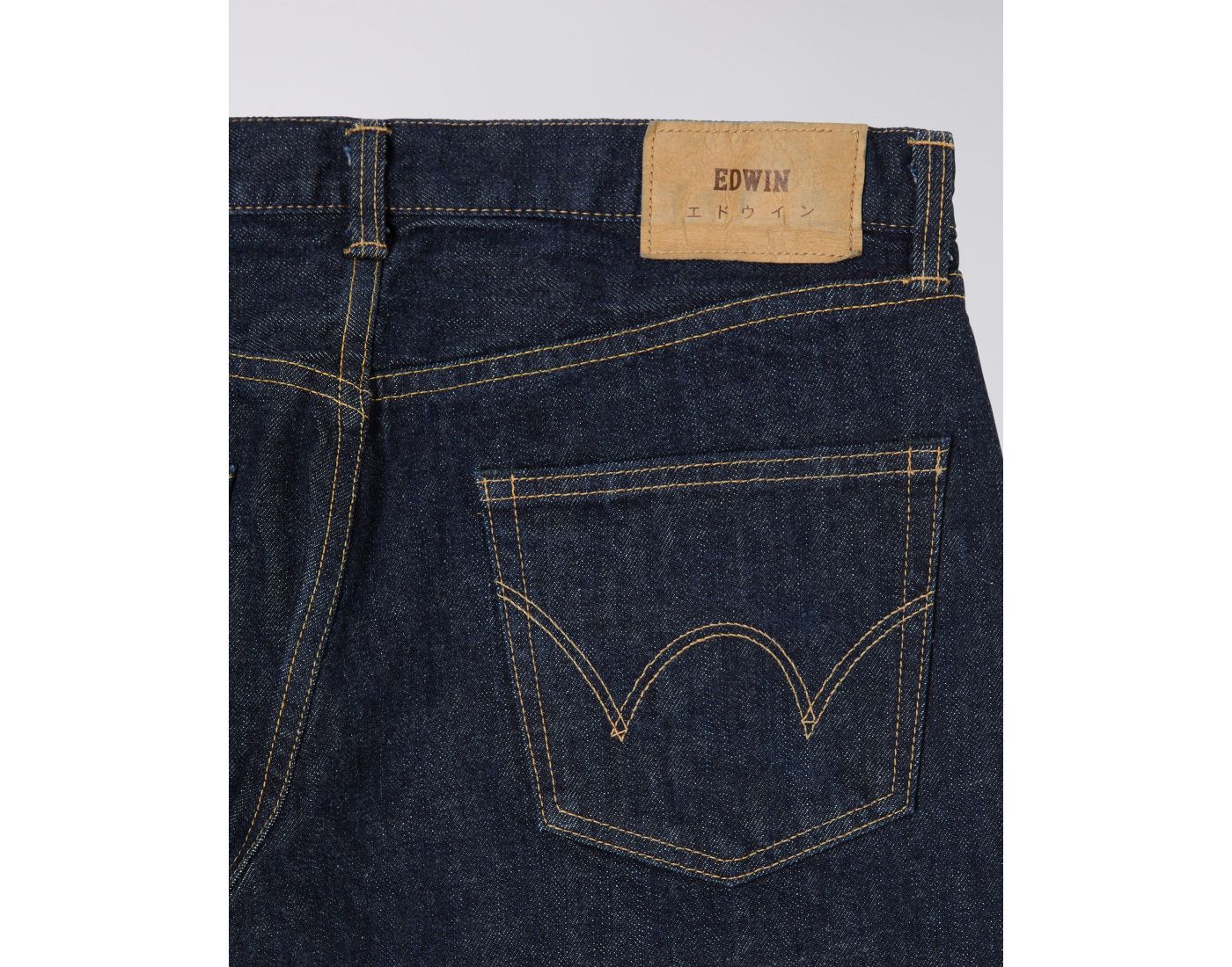EDWIN - Regular Tapered Jeans Blue Rinsed – Image 6