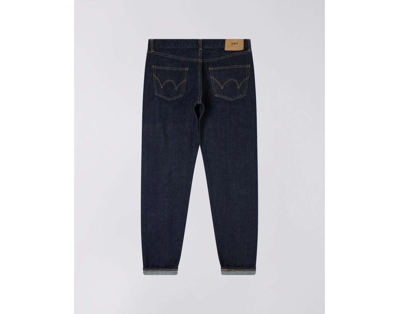 EDWIN - Regular Tapered Jeans Blue Rinsed – Image 8