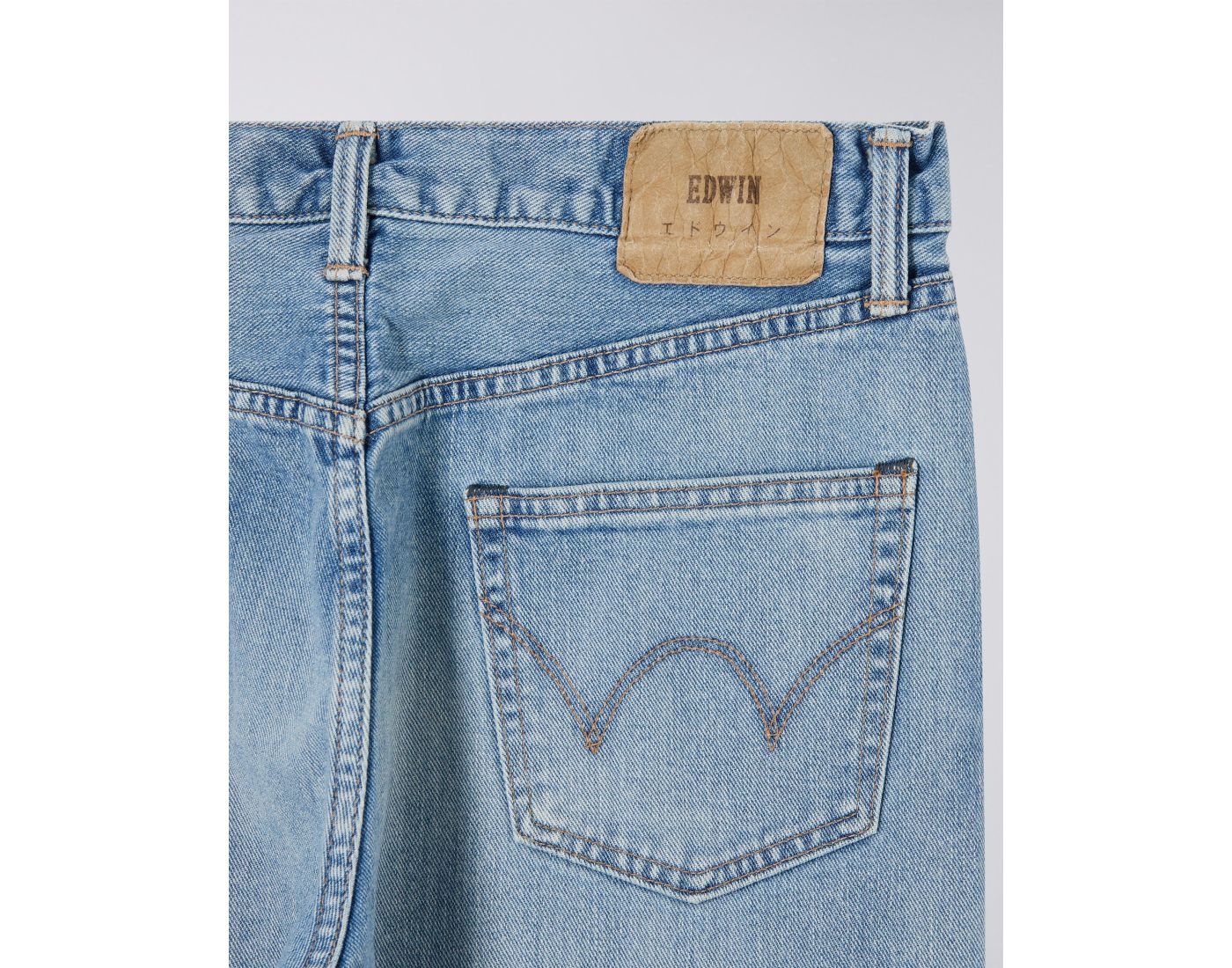 EDWIN - Slim Tapered Kaihara Blue Light Used – Image 8