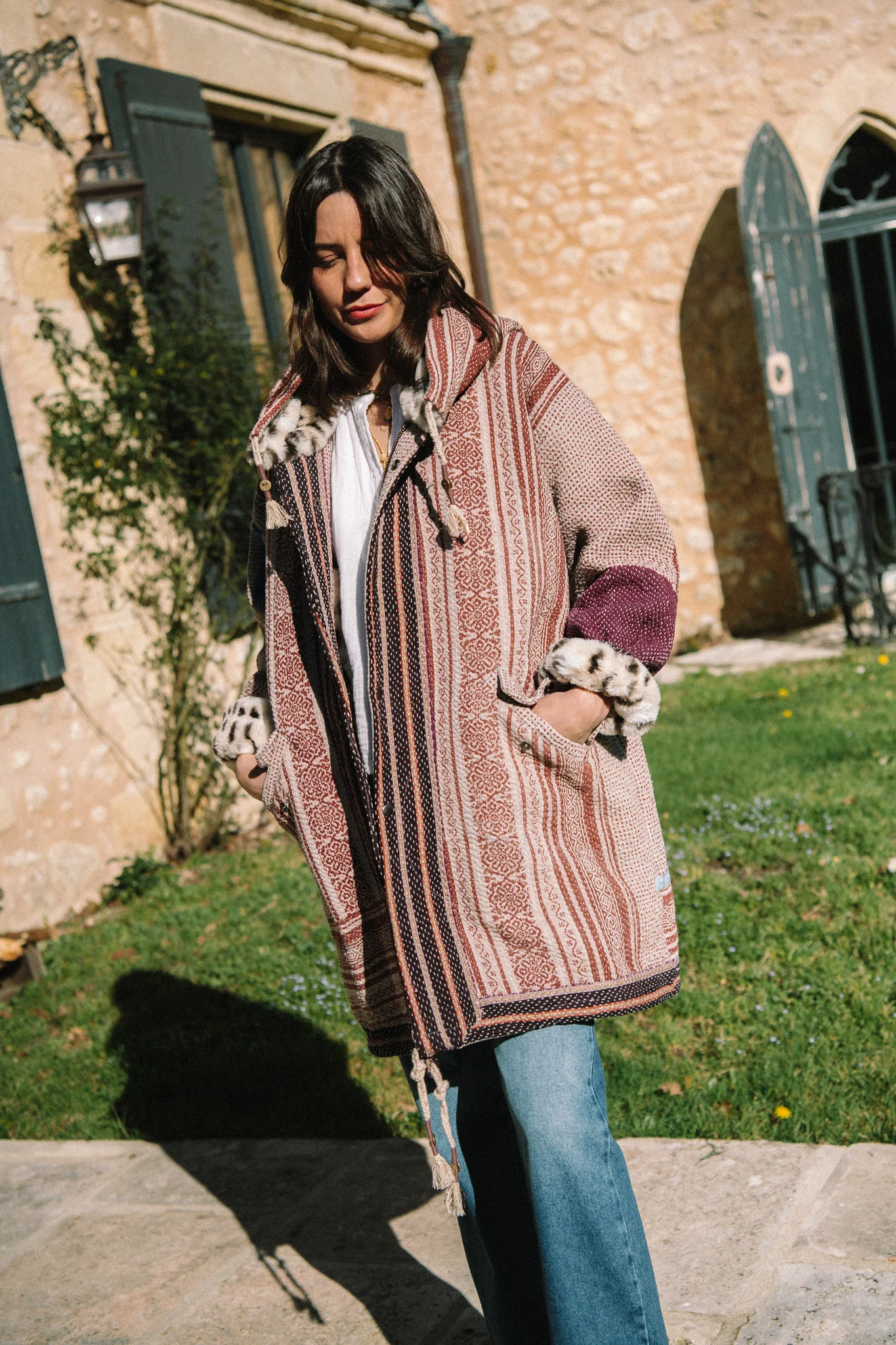 L'ÎLE BLEUE - Manteau Meenu