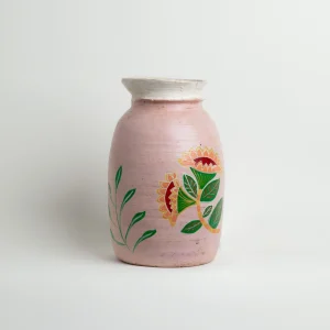 L'ÎLE BLEUE - Pot Fleur Rose