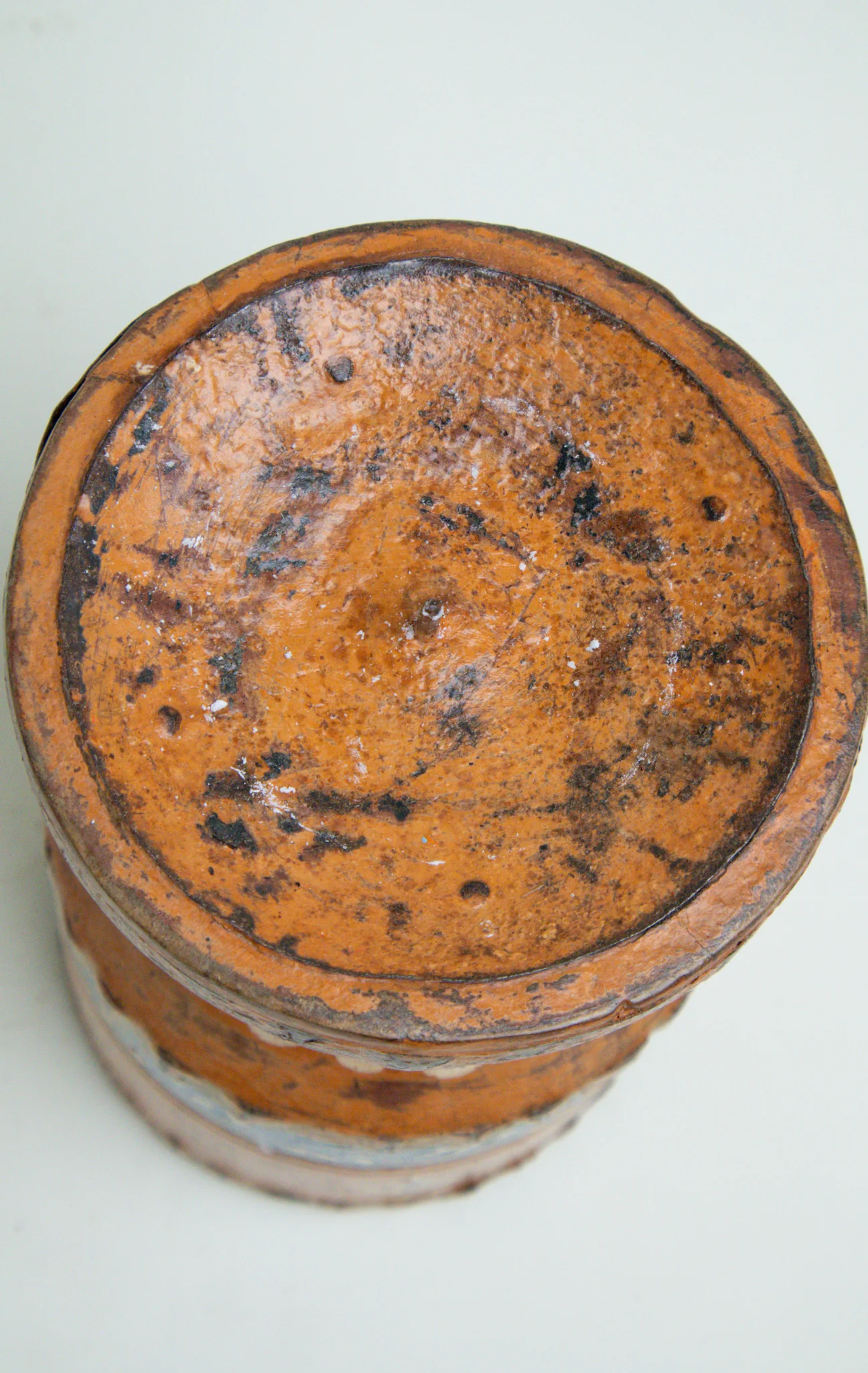 L'ÎLE BLEUE - Bougeoir Acacia Navy Orange – Image 4