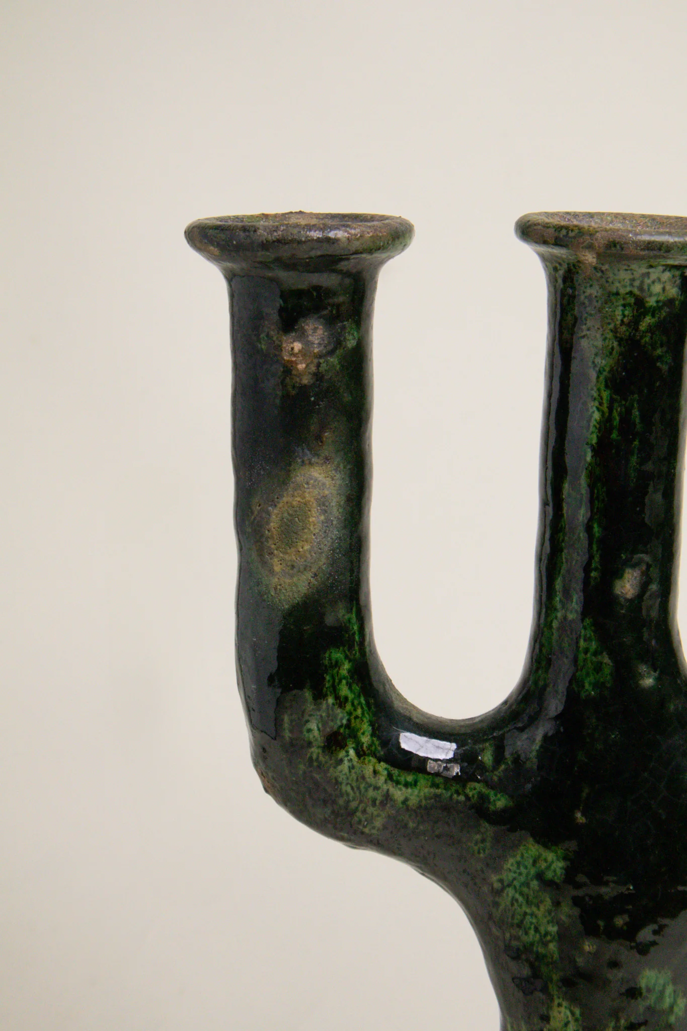 L'ÎLE BLEUE - Bougeoir Triple en Tamegroute – Image 3