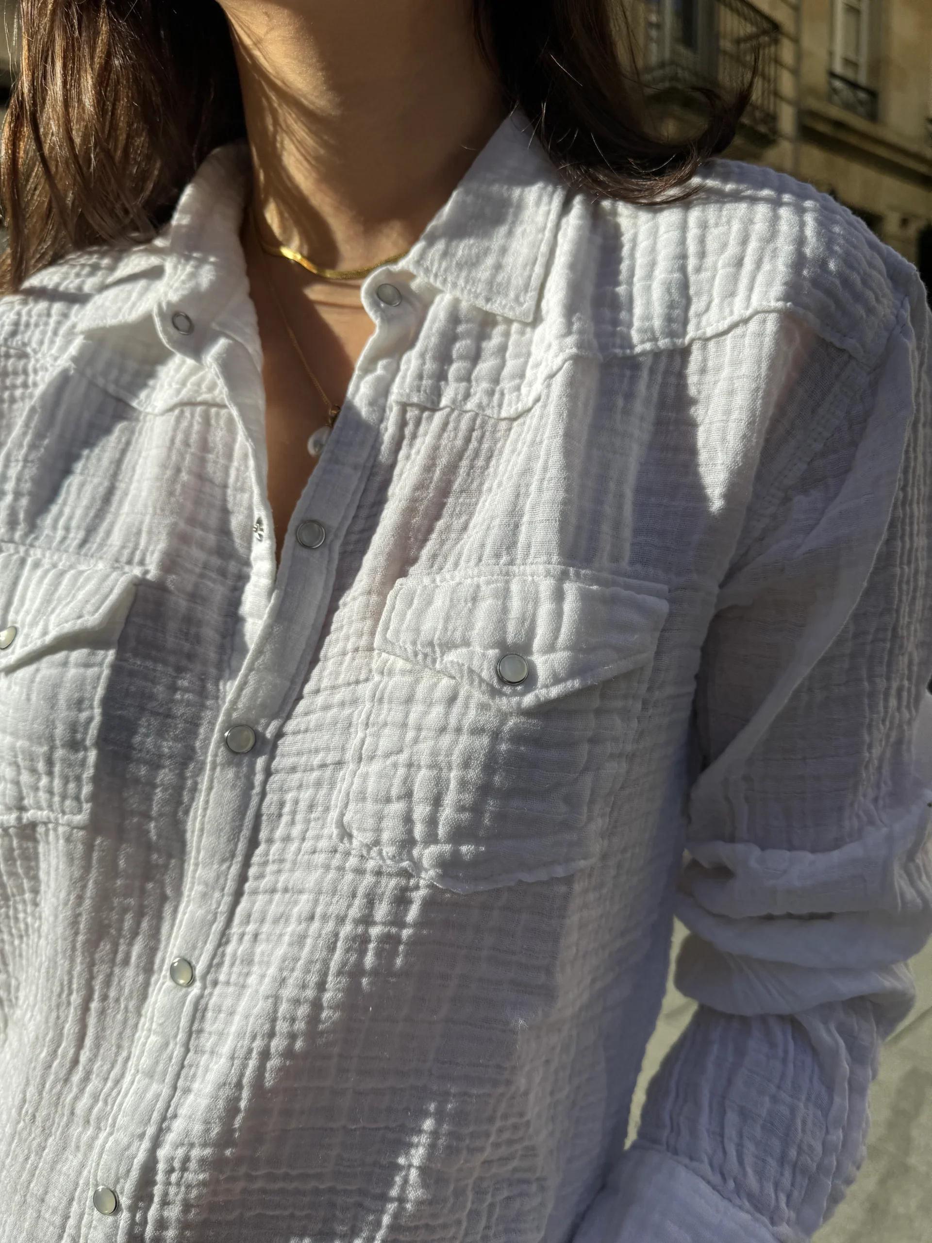 L'ÎLE BLEUE - Chemise Morgan – Image 6