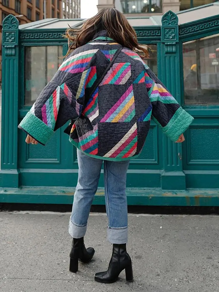 Abigail | Veste matelassée vintage bohème élégante pour femme – Image 6