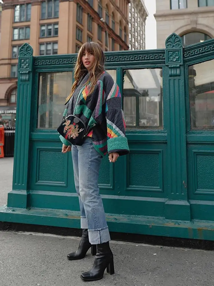 Abigail | Veste matelassée vintage bohème élégante pour femme – Image 5