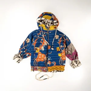 L’ÎLE BLEUE - MANTEAU HOODIE