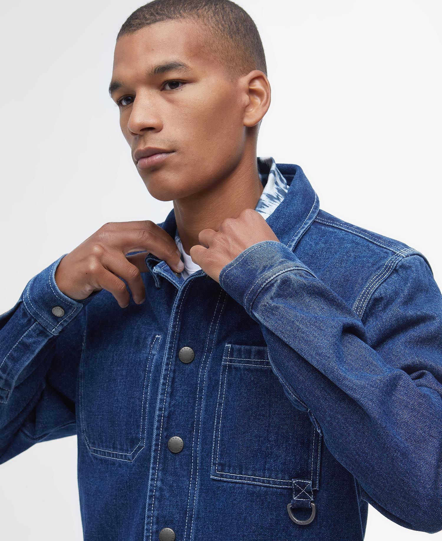 BARBOUR - Denim Grindle Overshirt – Image 5