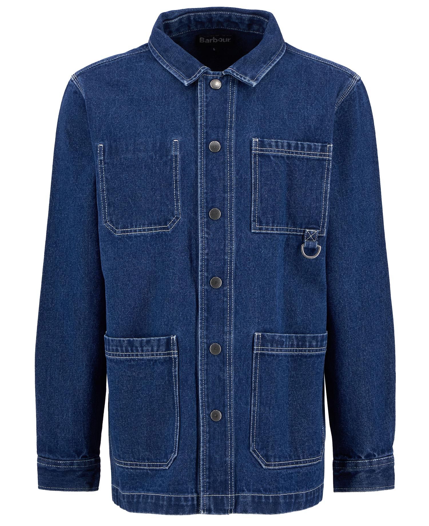 BARBOUR - Denim Grindle Overshirt – Image 3
