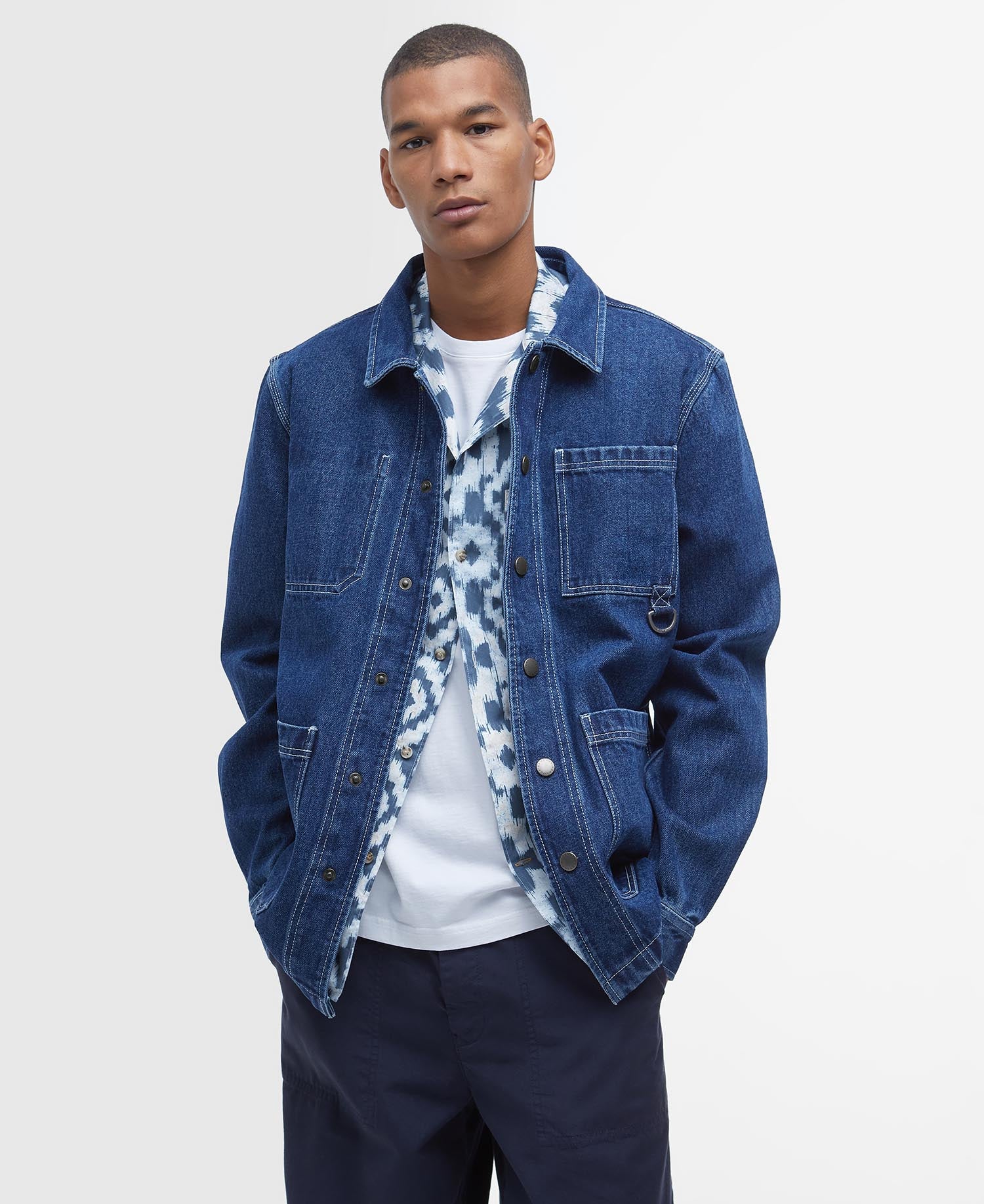 BARBOUR - Denim Grindle Overshirt – Image 2