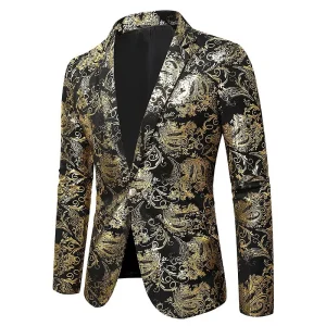 Brady | Veste Blazer Cocktail Florale pour Hommes