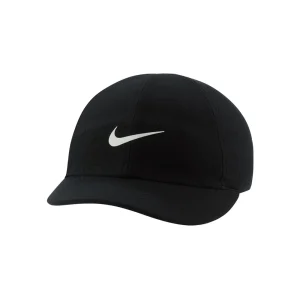 Casquette de tennis Court Advantage (coupe femme) - Noir/Blanc