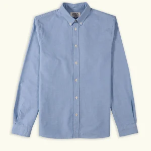 CUISSE DE GRENOUILLE - Oxford Classic Shirt Bleue Ciel