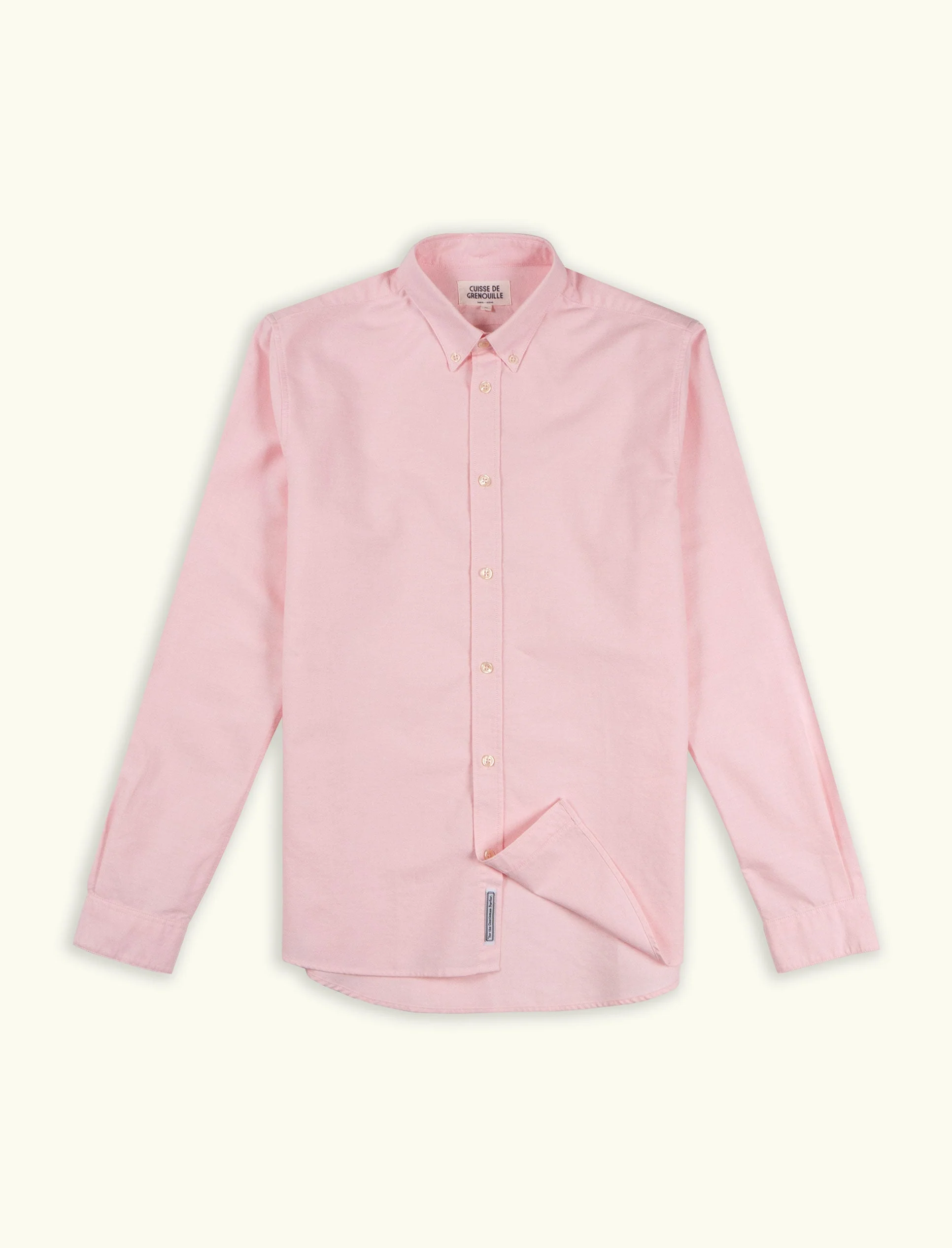 CUISSE DE GRENOUILLE - Chemise Oxford Rose