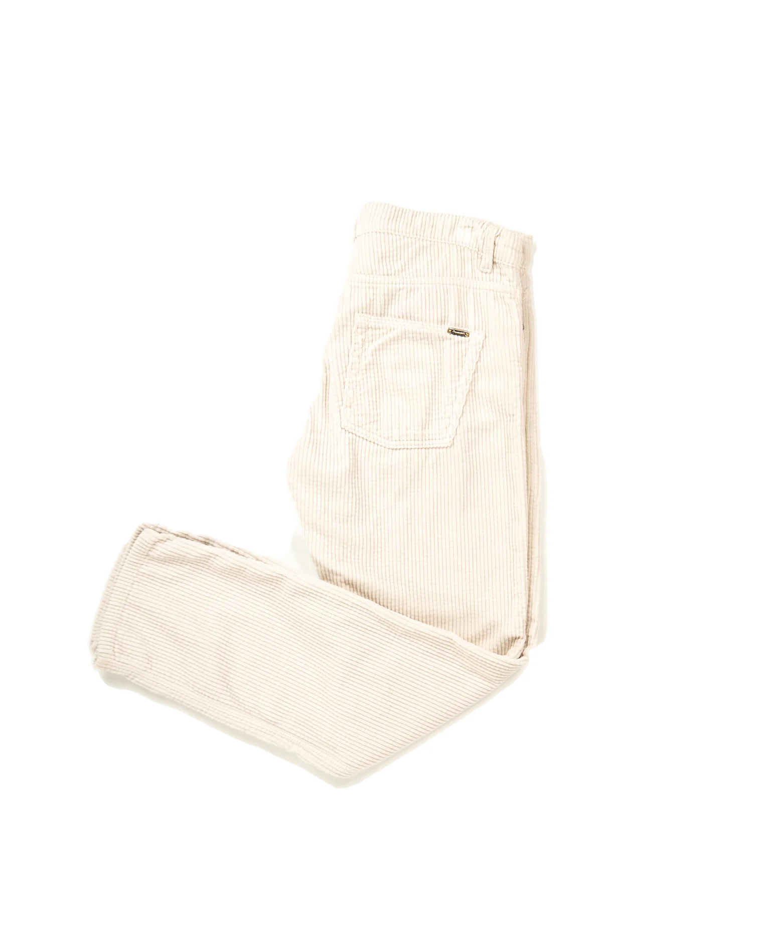 ACQUAVERDE - PANTALON NEW NILS CÔTELÉ CRÈME – Image 4