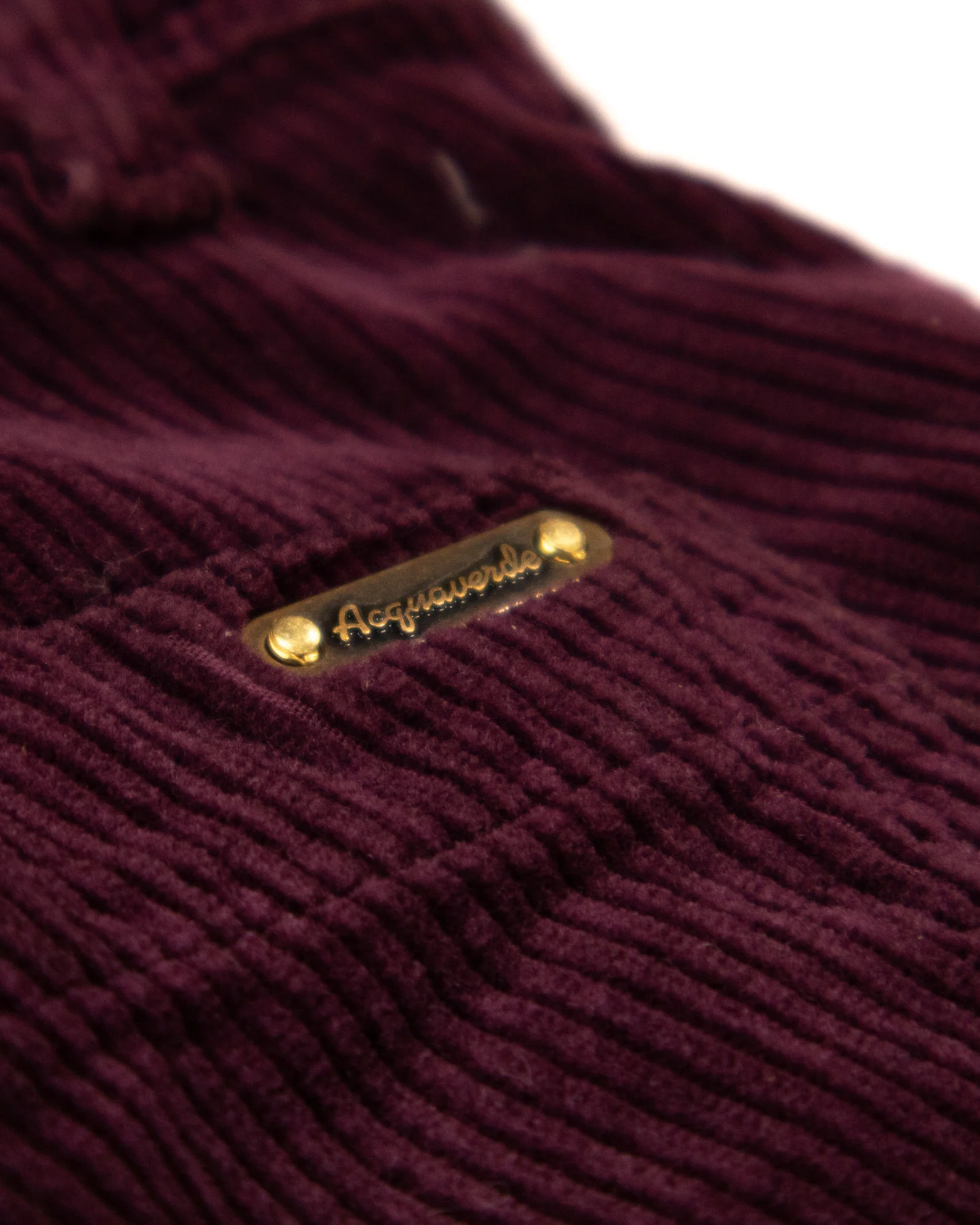 ACQUAVERDE - PANTALON VELOURS CHARLOTTE AUBERGINE – Image 6