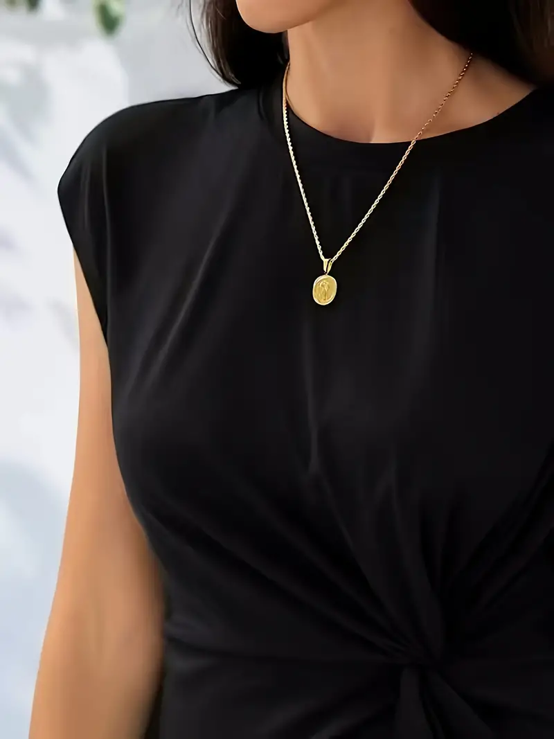 Aella | Robe d'été midi élégante à manches courtes pour femmes – Image 4