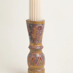 L'ÎLE BLEUE - Bougeoir Acacia Vintage Lily