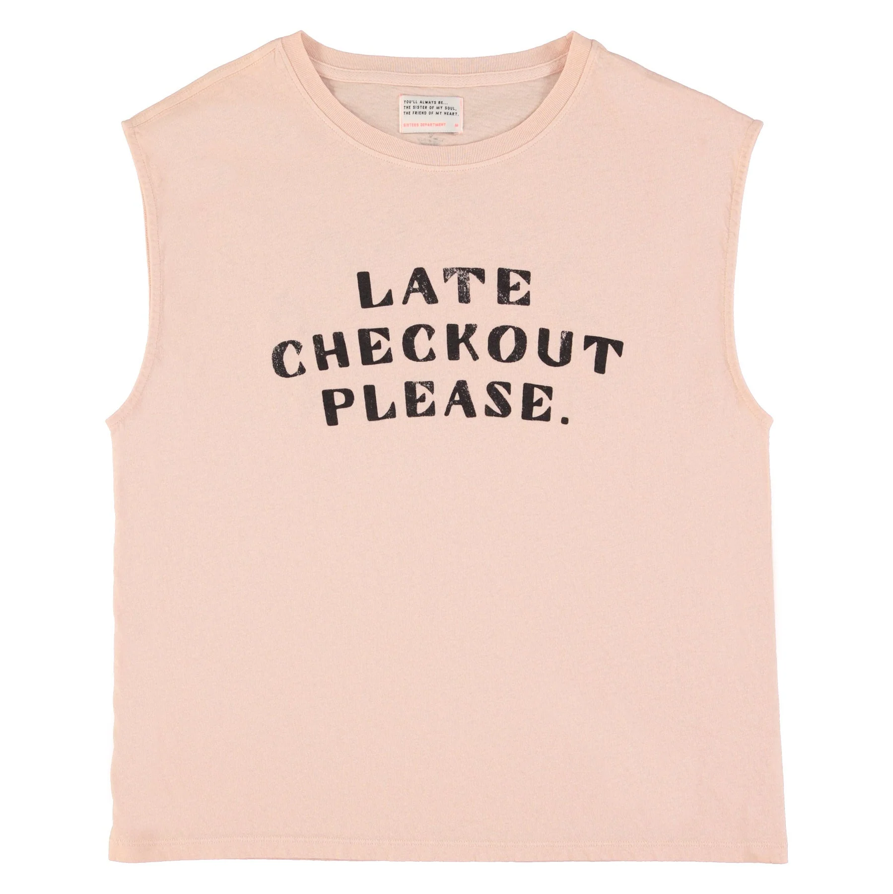 SISTERS DEPARTMENT - Tee-shirt Late Checkout – Image 2