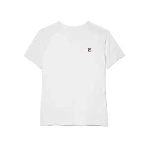 Haut à manches courtes Fila White Line - Blanc