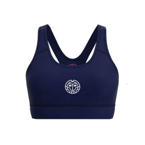 Soutien-gorge à maintien moyen Crew - Bleu foncé