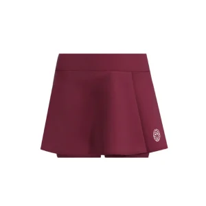 Jupe-short ondulée à feuilles protégées