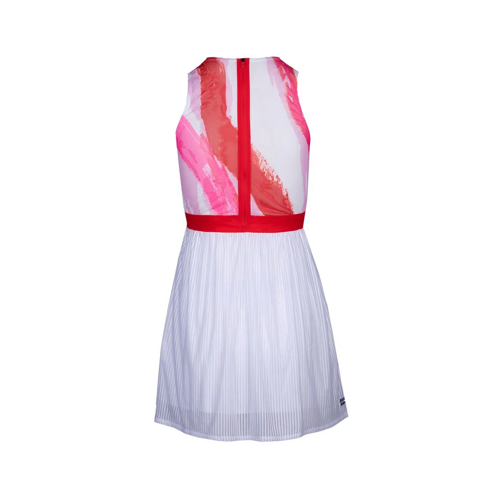 Ankea Tech Dress 2 in 1 (Femme) - Blanc/Rouge – Image 3