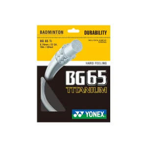 Pack Yonex BG65 en titane
