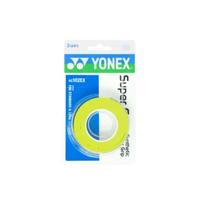 Surgrips Yonex Super Grap - Lot de 3 - Vert citron
