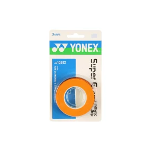 Surgrips Yonex Super Grap - Lot de 3 - Orange