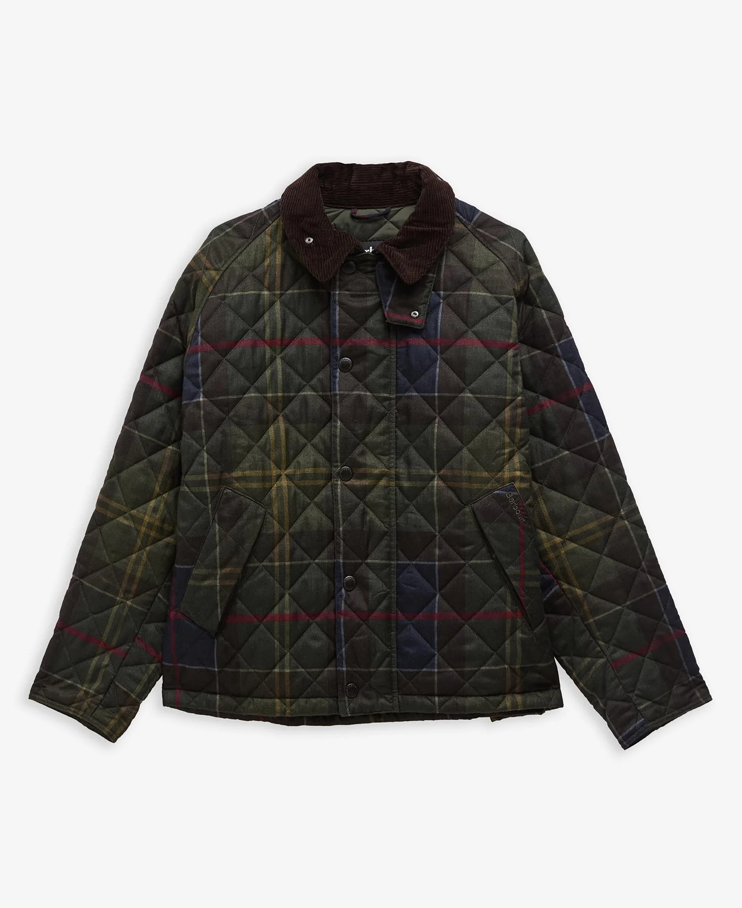 BARBOUR - Tartan Transport Quilted Jacket – Image 8