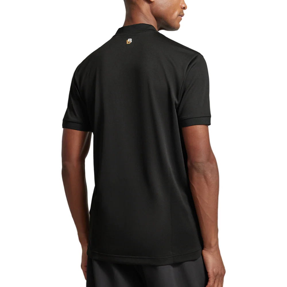 Polo à col zippé et coupe ajustée – Image 6