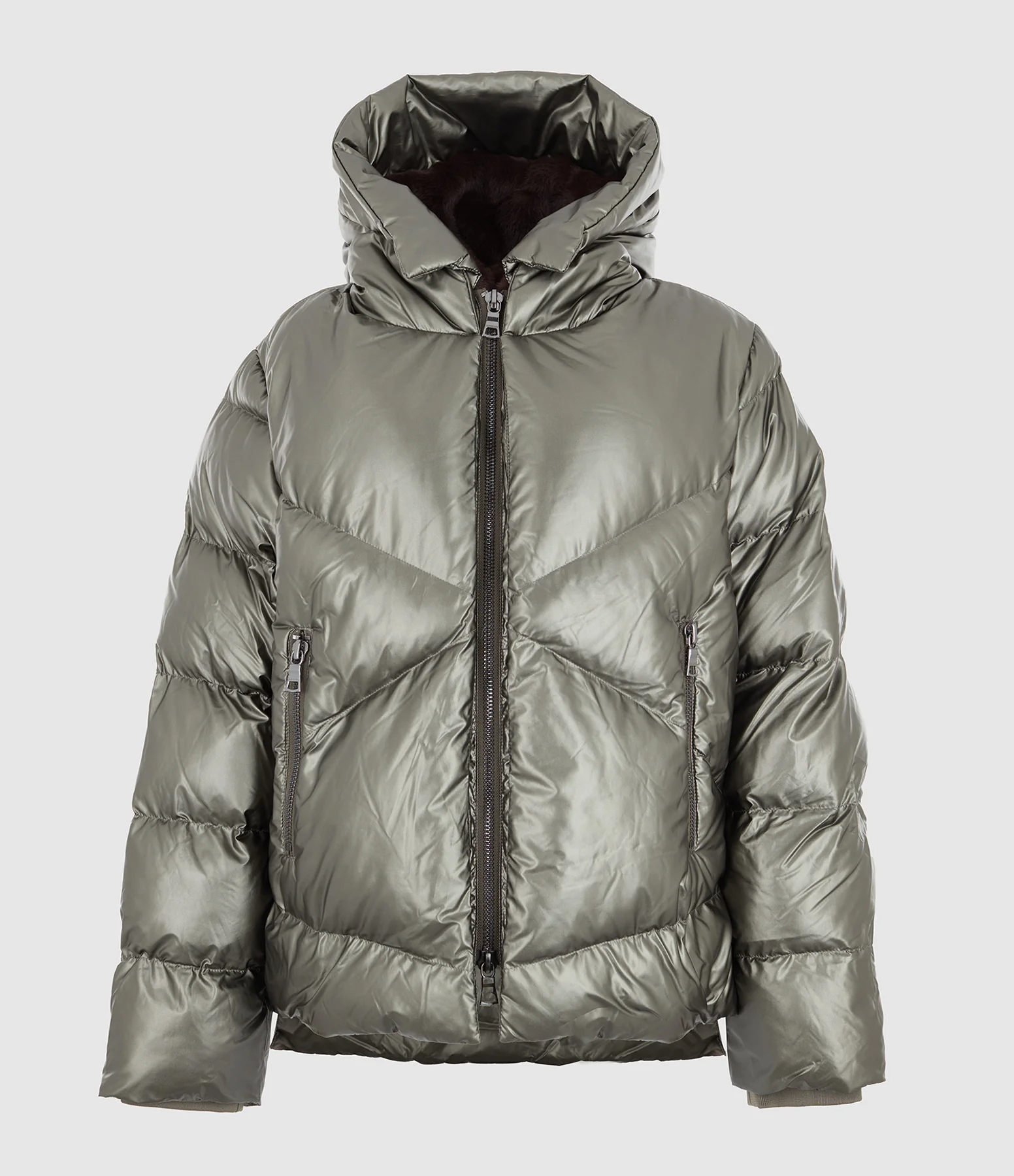 BLONDE N°8 - Manteau Snow Khaki – Image 2