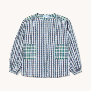 L'ÃŽLE BLEUE - Blouse Kamini Fleurs