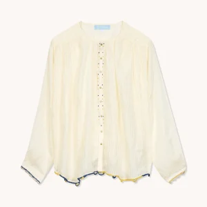 L'ÃŽLE BLEUE - Blouse Lily Soie