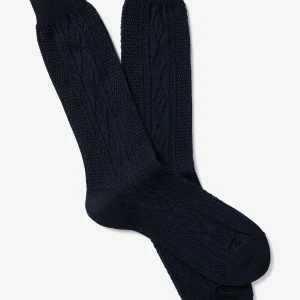 ROYALTIES - Chaussettes Aran Navy