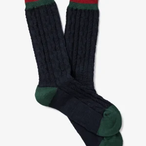 ROYALTIES - Chaussettes Bobby Marine