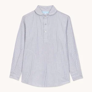 L'ÎLE BLEUE - CHEMISE OXFORD