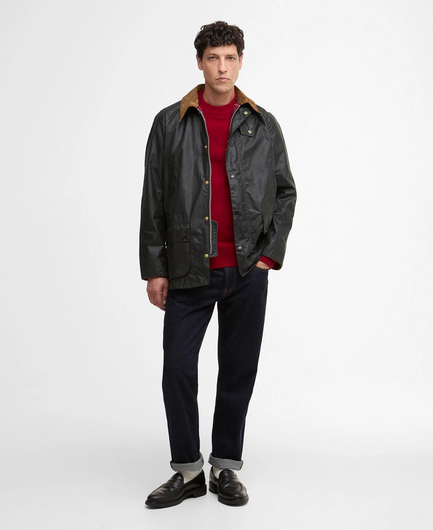BARBOUR - Festive Ashby Waxed Jacket – Image 7