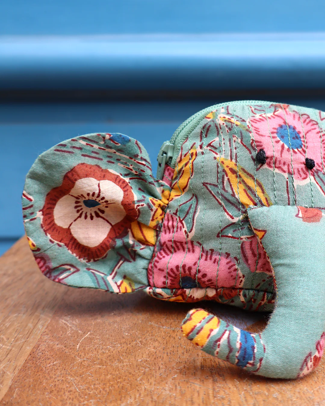 L'ÎLE BLEUE - Porte Monnaie Éléphant – Image 3