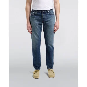 EDWIN - Regular Tapered Jeans Blue Dark Used