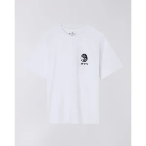 EDWIN - Tee-shirt High Bear White