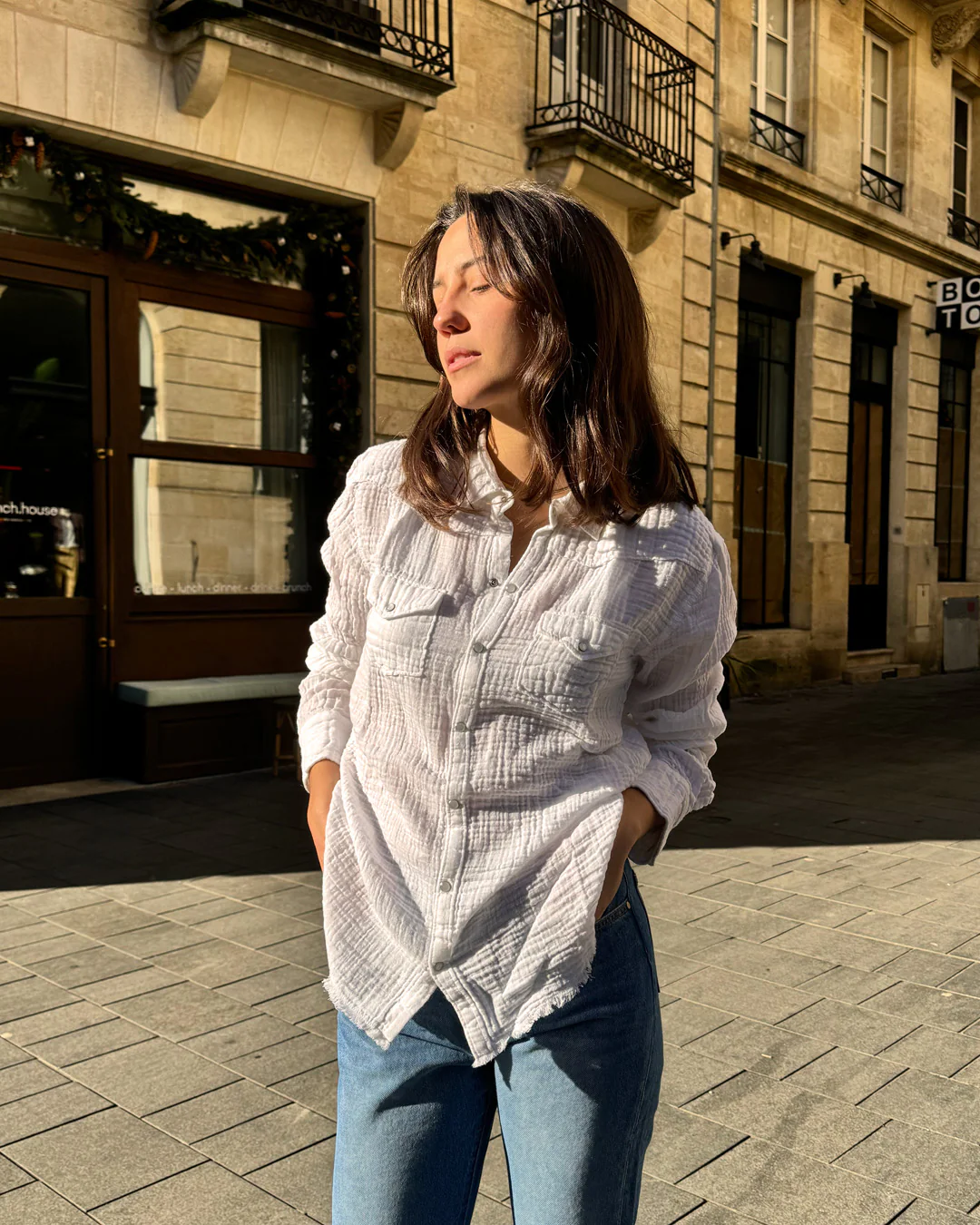 L'ÎLE BLEUE - Chemise Morgan – Image 2