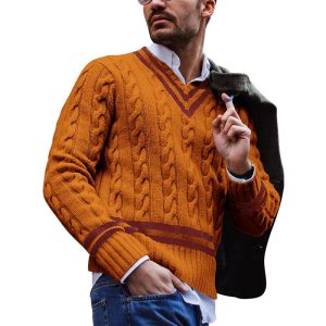 Wolfgang | Pull en maille style old-money pour homme, idéal pour l’automne